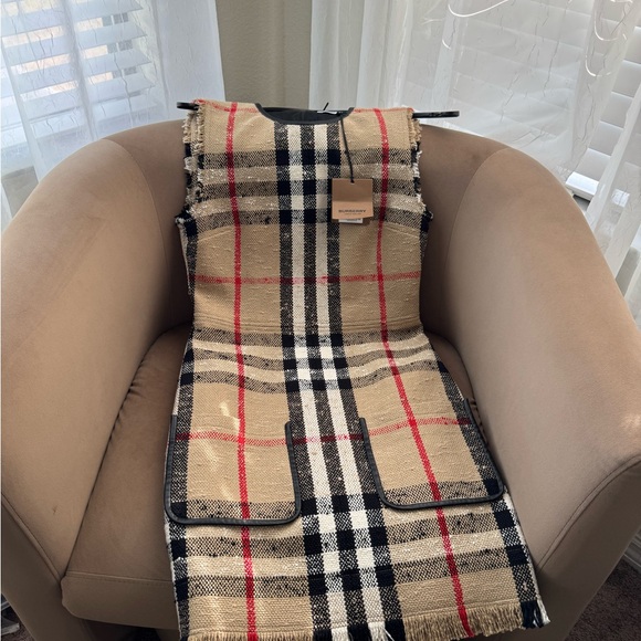 【送料&関税込】Burberry Mini Dress Burberry Brit Blue Plaid Print Mini Dress Size XS | eBay